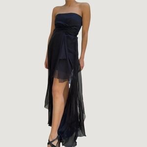 Black Asymmetrical Dress